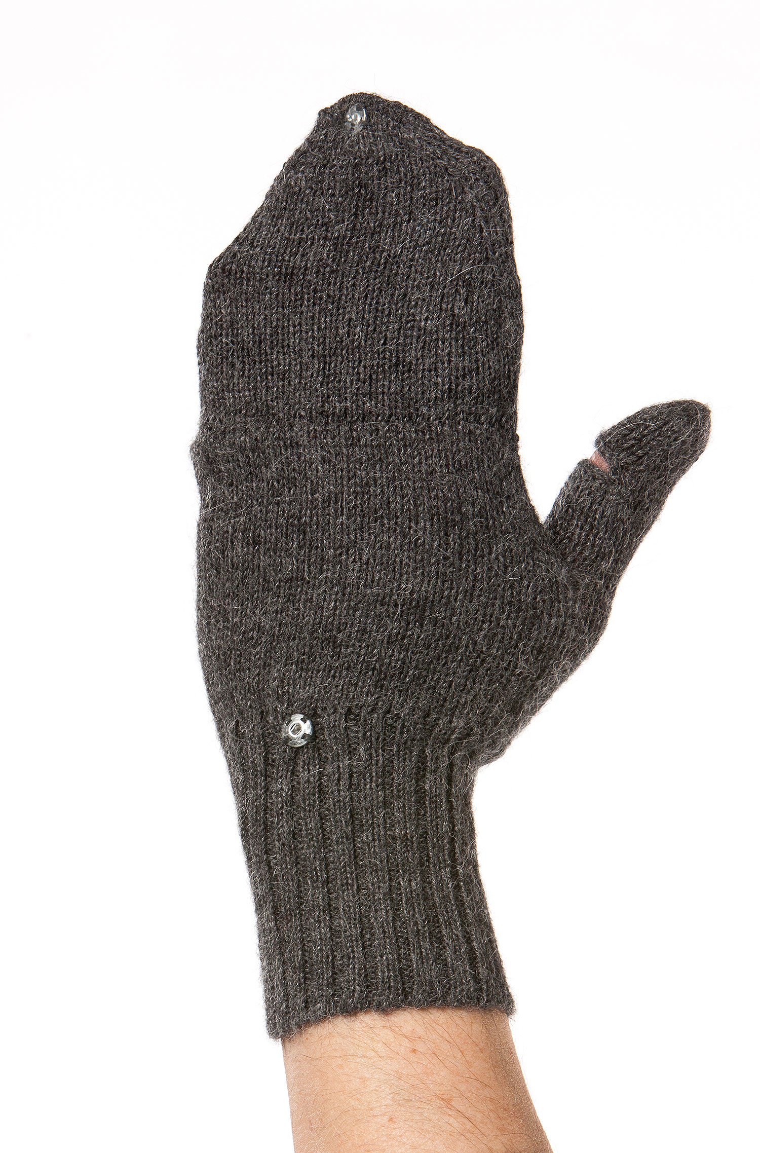 Handschuh KÄNGURU in grauer Farbe