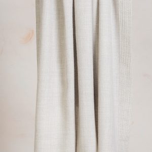 Decke ROMAIN in der Farbe grau